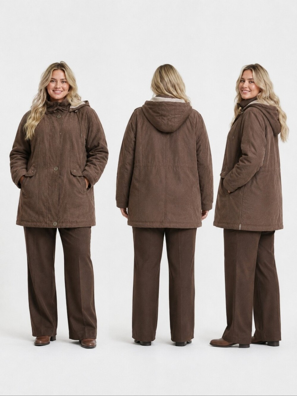 Forecaster Of Boston | Faux Suede Parka Winter Jacket